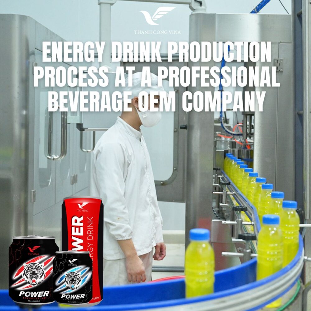 Energy Drink Production Process at a Professional Beverage OEM Company