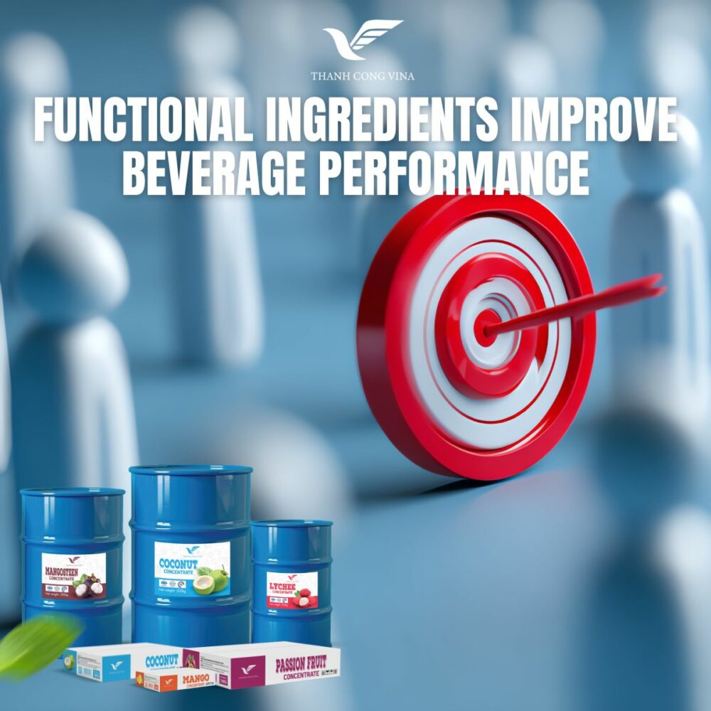 Functional Ingredients Improve Beverage Performance