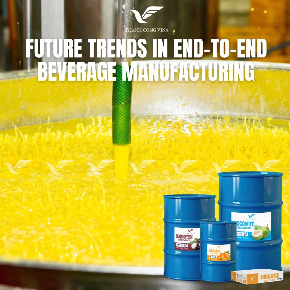 Future Trends in End-to-End Beverage Manufacturing
