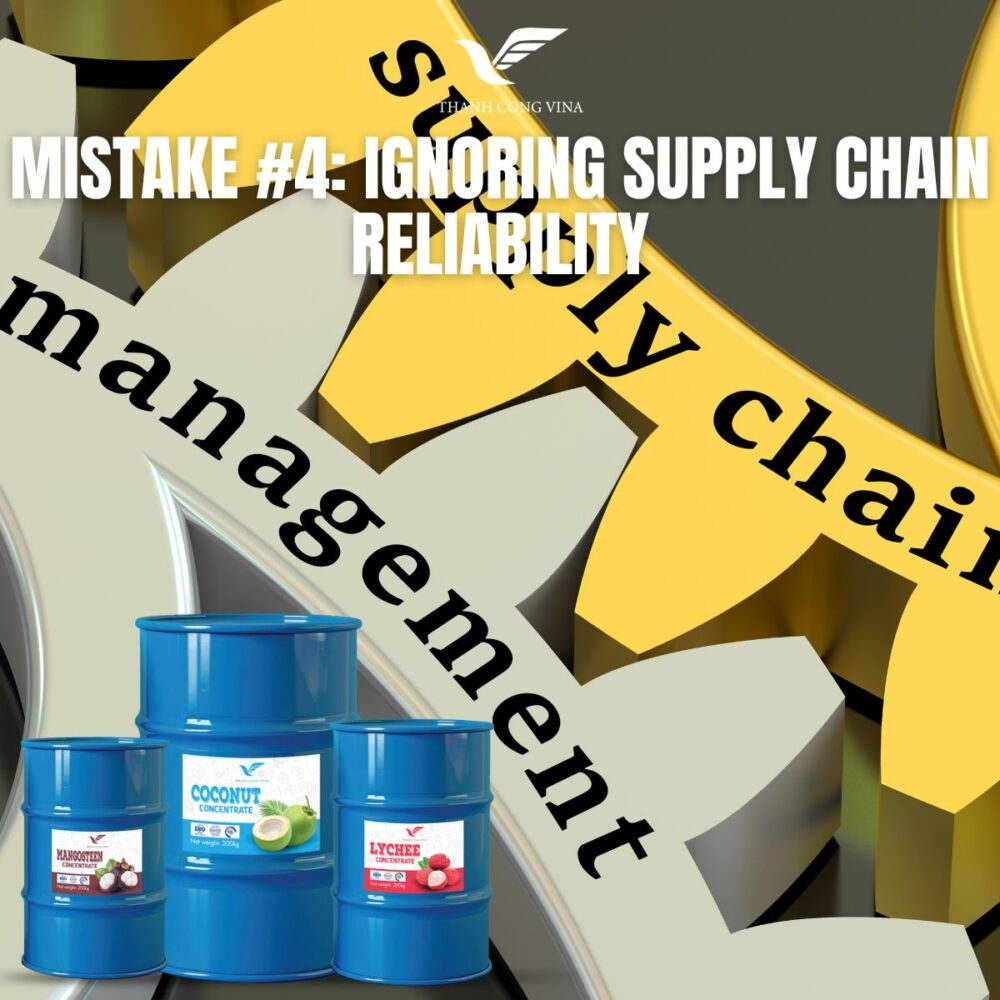 Ignoring Supply Chain Reliability