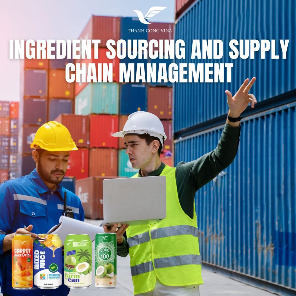 Ingredient Sourcing and Supply Chain Management
