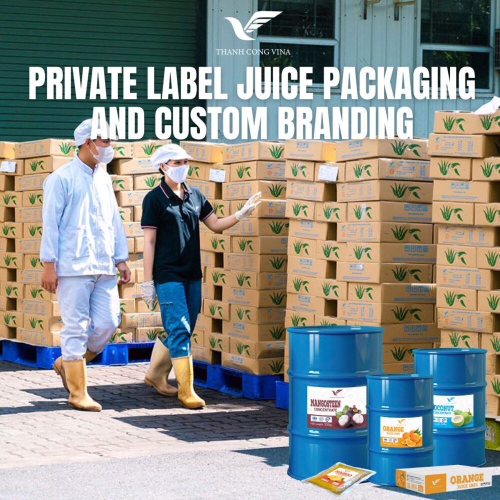 Private Label Juice Packaging and Custom Branding