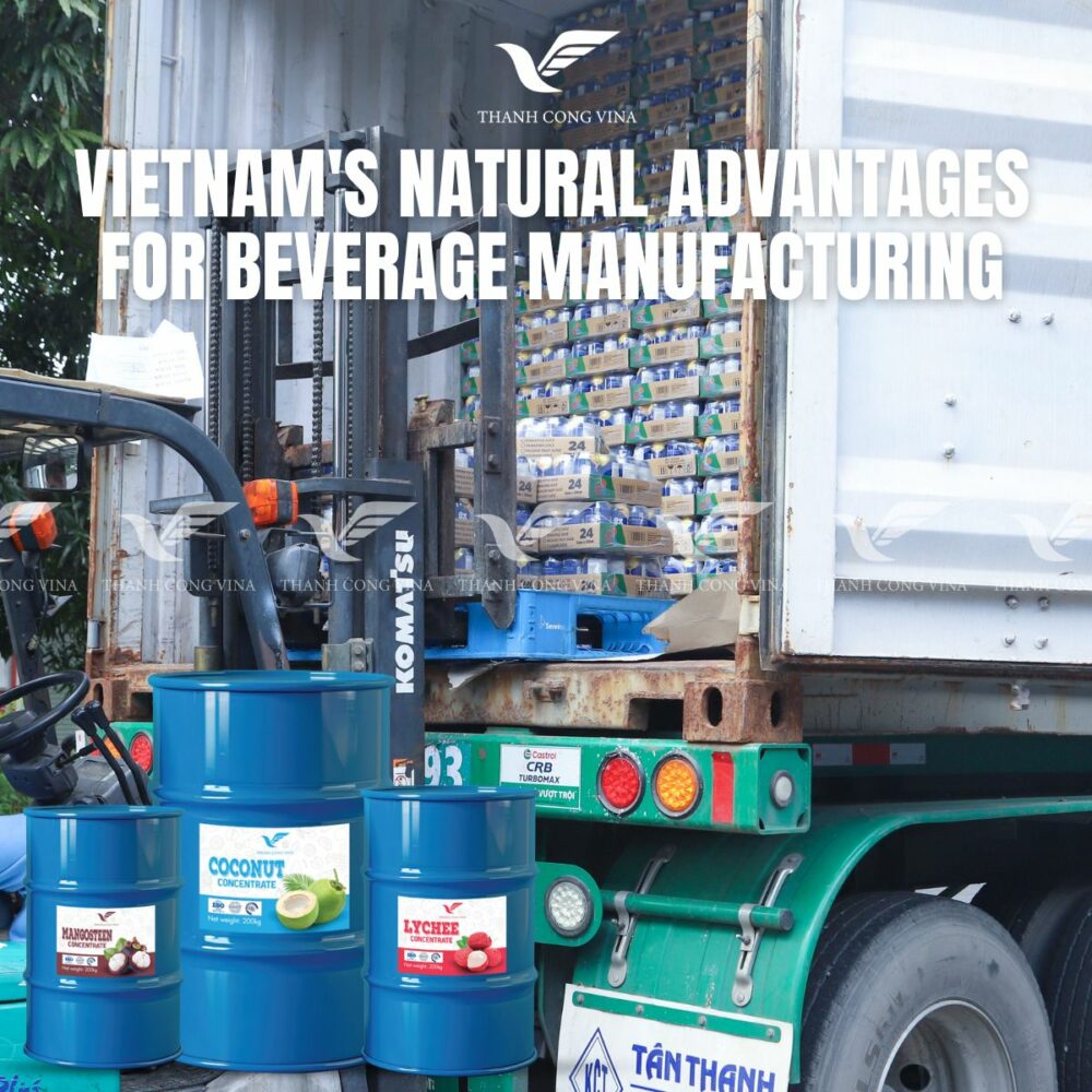 Vietnam's Natural Advantages for Beverage Manufacturing