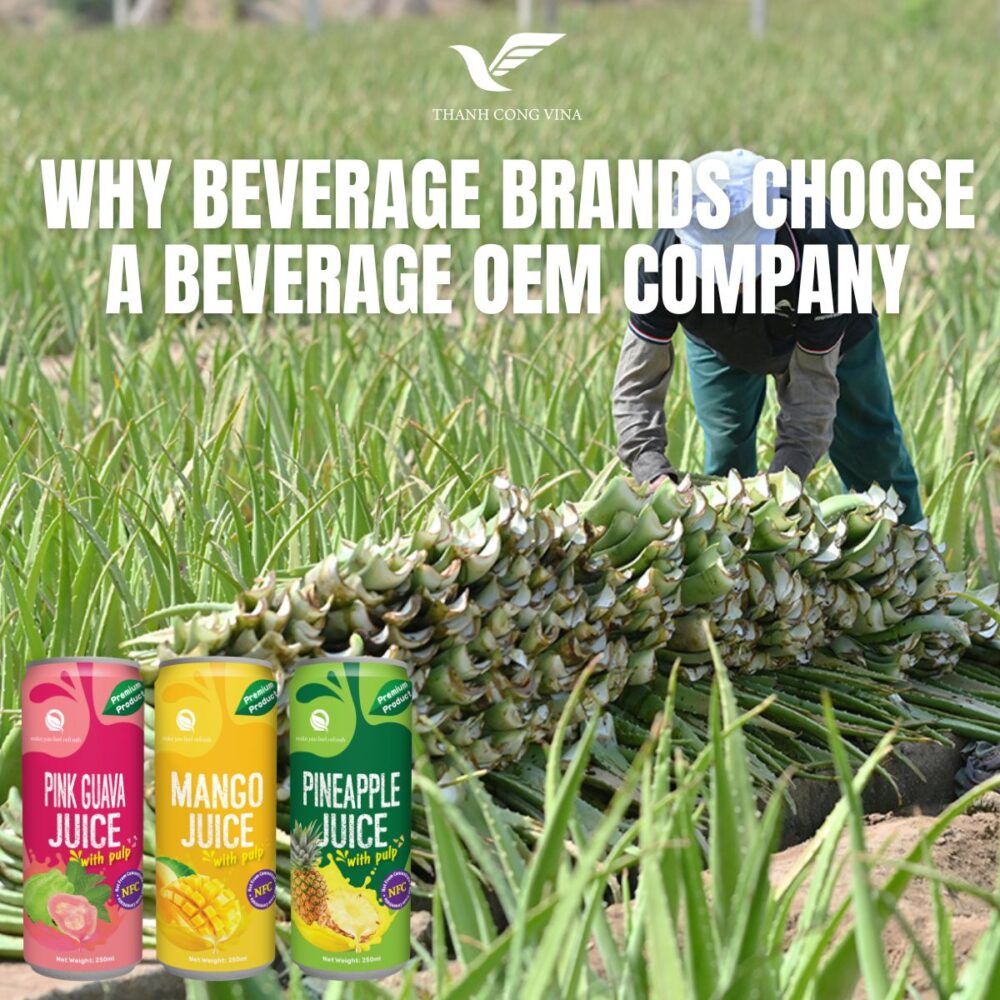 Why Beverage Brands Choose a Beverage OEM Company