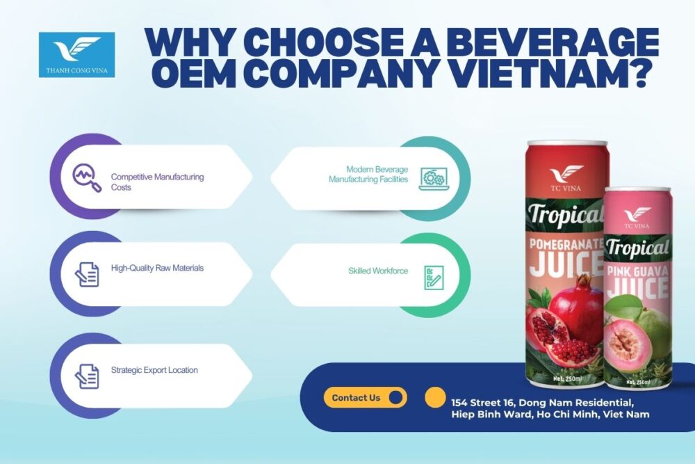 Why Choose a Beverage OEM Company Vietnam?