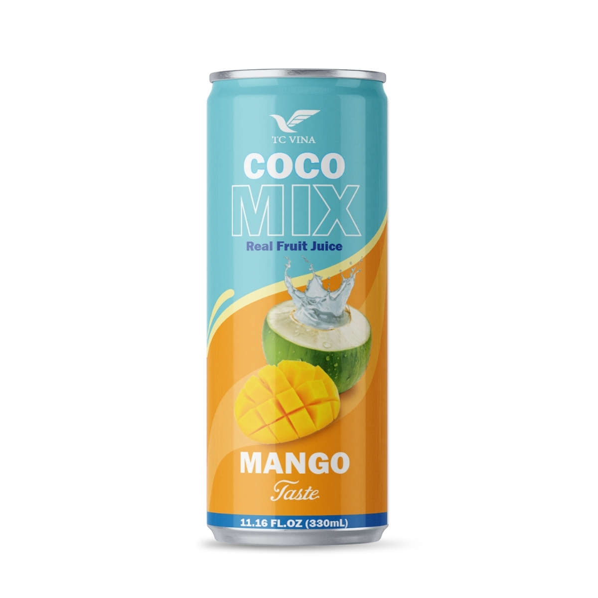 330ml TCVN Coconut Water with Real Mango Juice