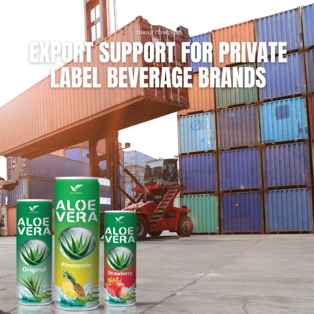 Export Support for Private Label Beverage Brands