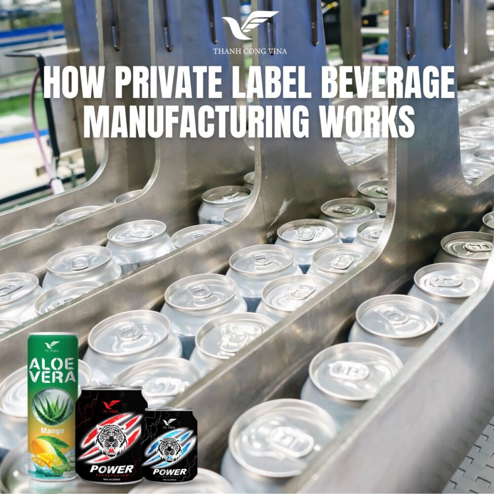 How Private Label Beverage Manufacturing Works