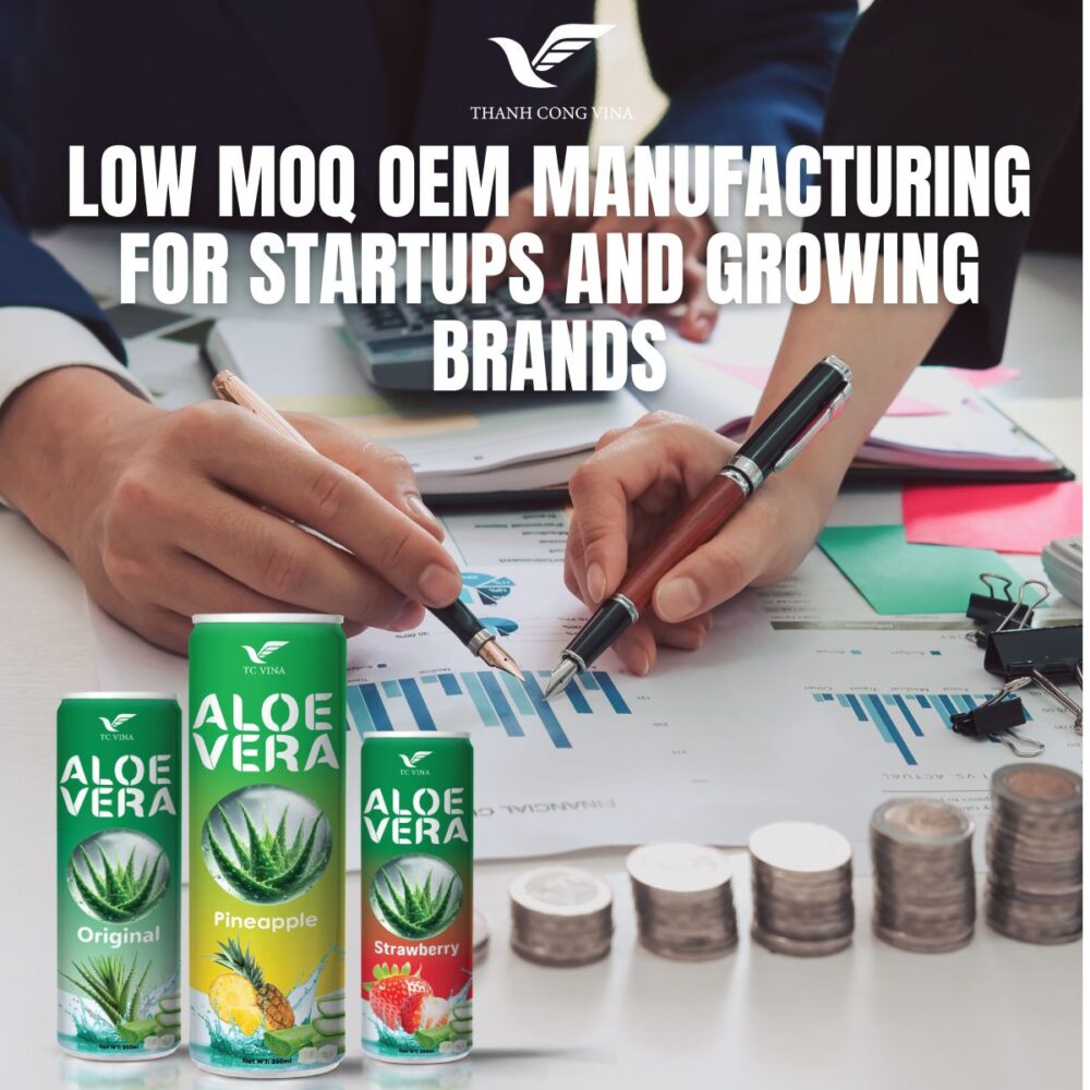 Low MOQ OEM Manufacturing for Startups and Growing Brands