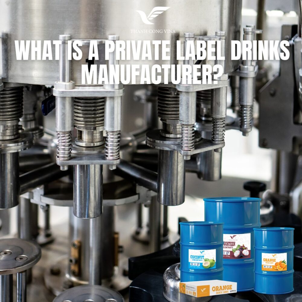 What Is a Private Label Drinks Manufacturer?