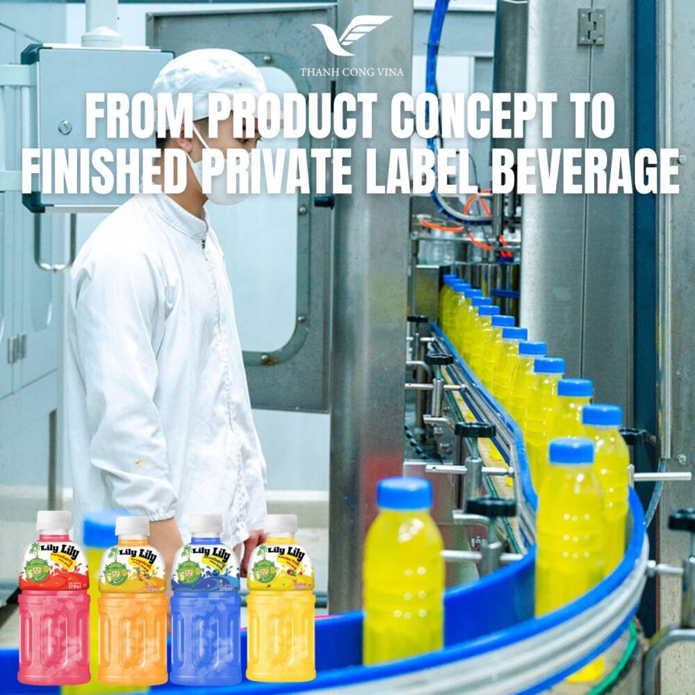 From Product Concept to Finished Private Label Beverage