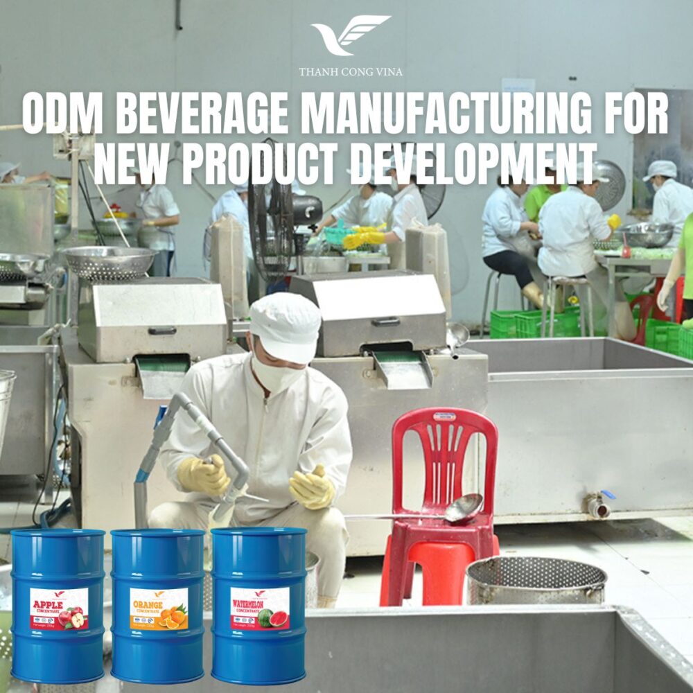 ODM Beverage Manufacturing for New Product Development