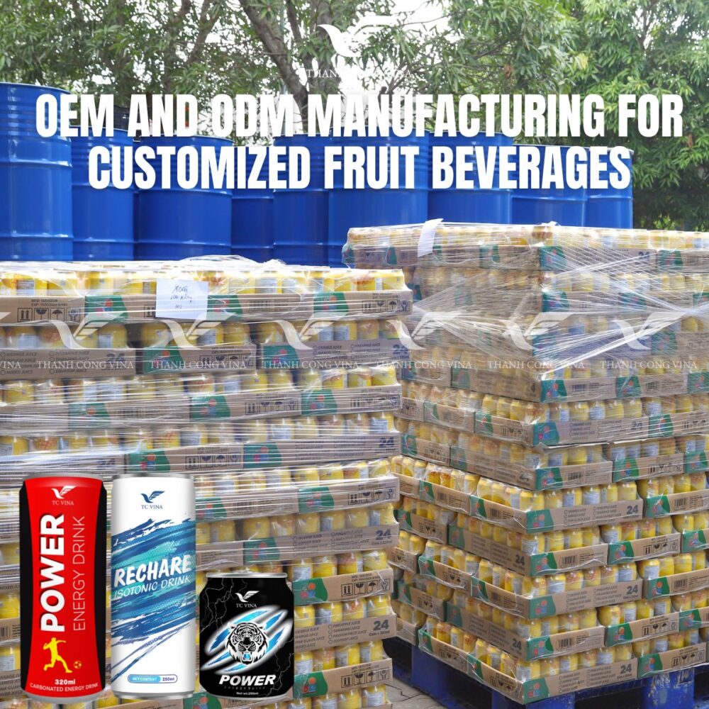 OEM and ODM Manufacturing for Customized Fruit Beverages