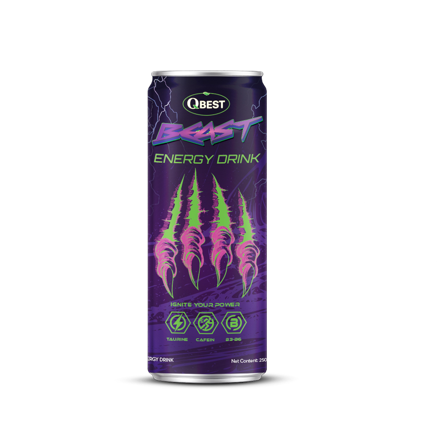 250ml-qbest-slim-can-energy-drink-oem-supplier