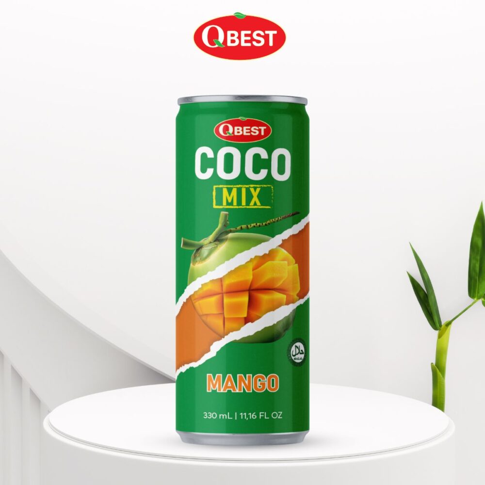 330ml QBest Coco Mix Mango Drink