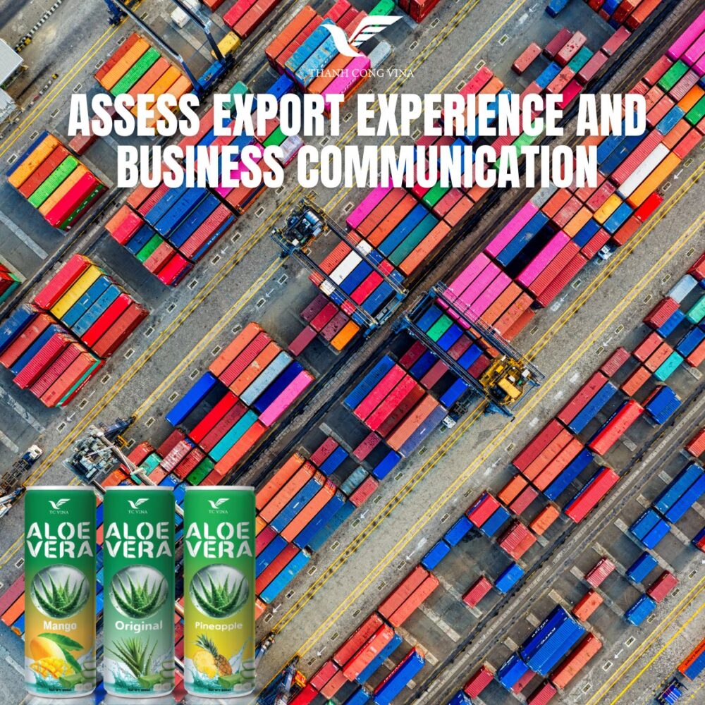 Assess Export Experience and Business Communication