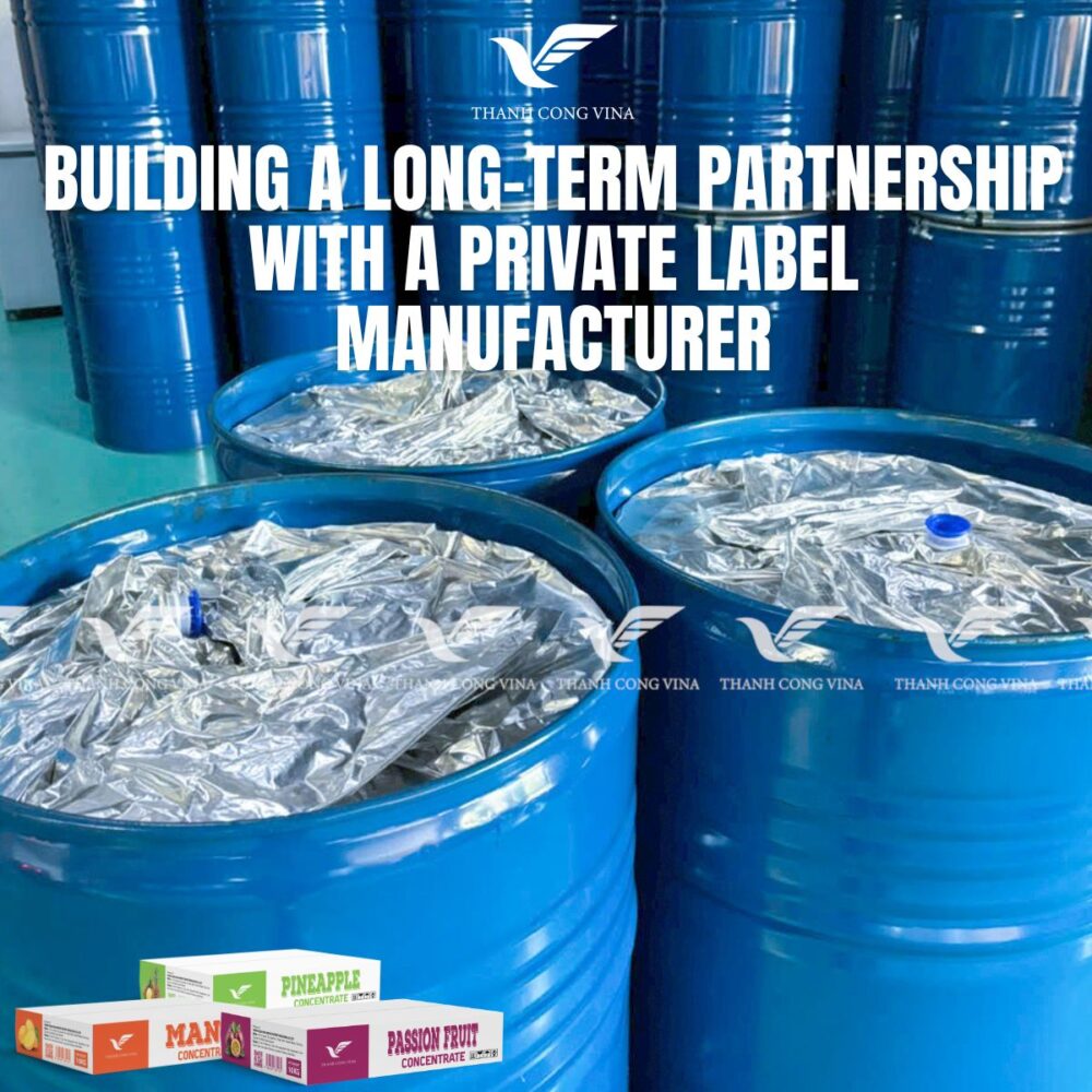 Building a Long-Term Partnership with a Private Label Manufacturer