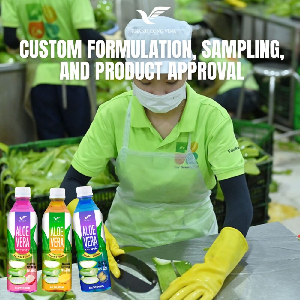Custom Formulation, Sampling, and Product Approval
