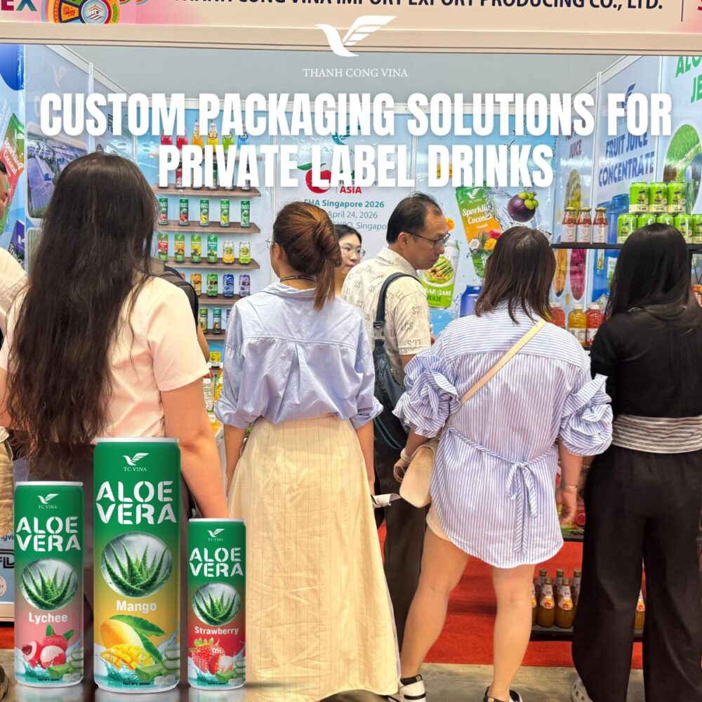 Custom Packaging Solutions for Private Label Drinks