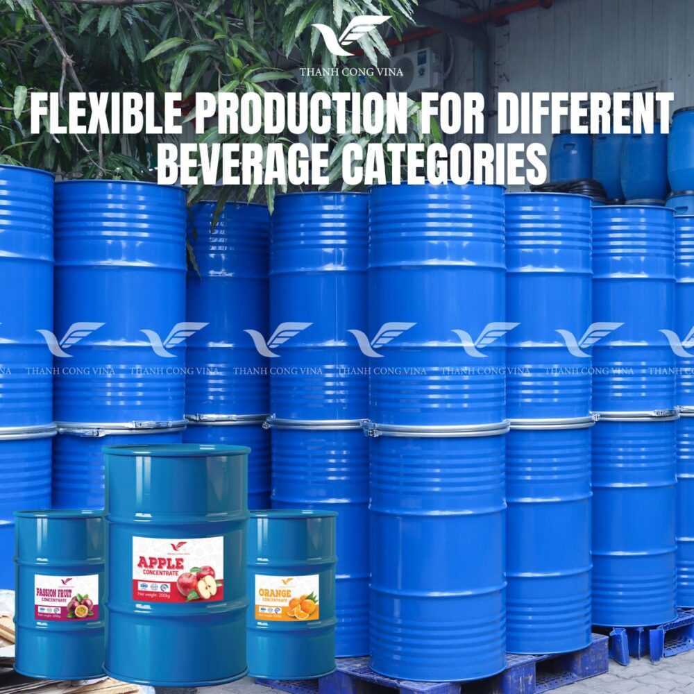 Flexible Production for Different Beverage Categories