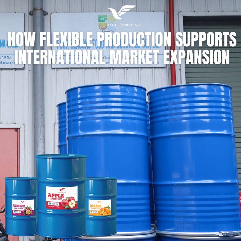 How Flexible Production Supports International Market Expansion