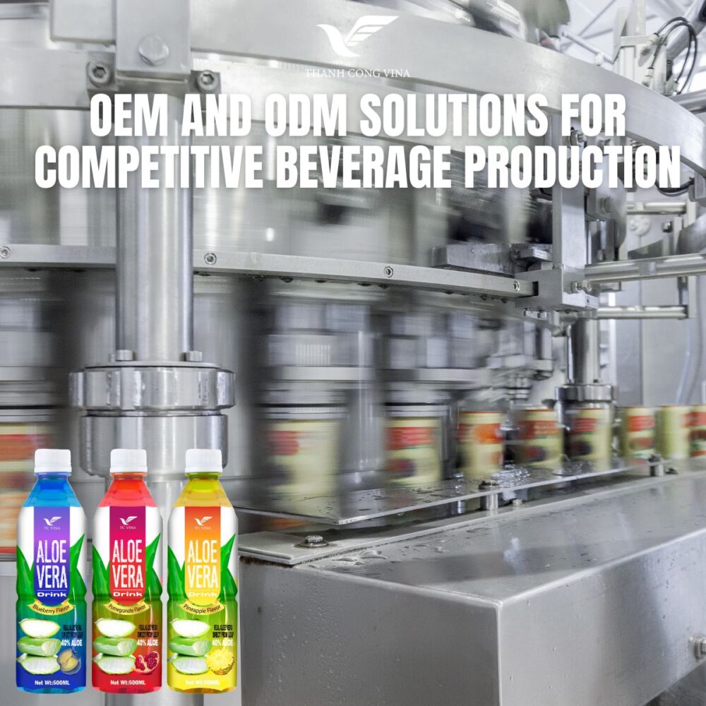 OEM and ODM Solutions for Competitive Beverage Production