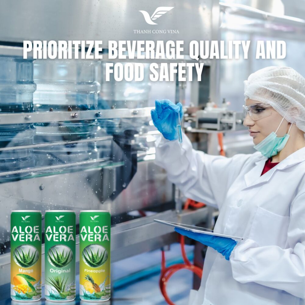 Prioritize Beverage Quality and Food Safety