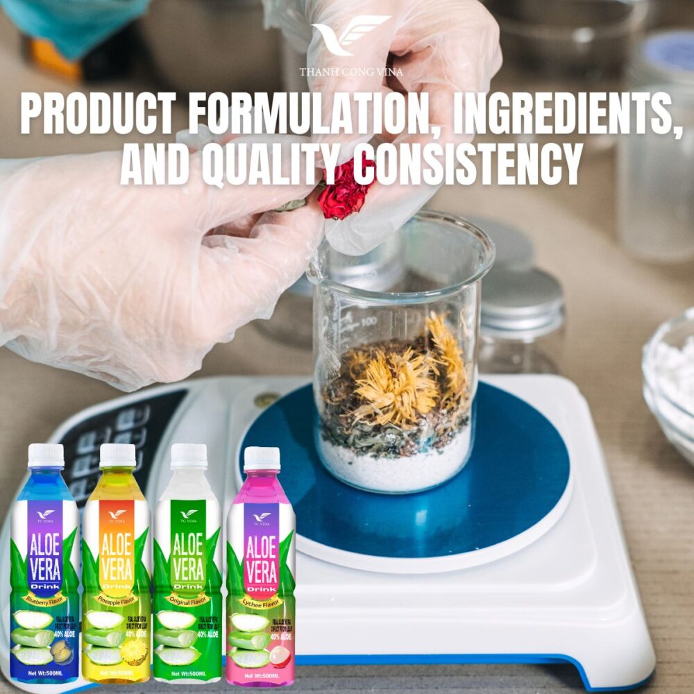 Product Formulation, Ingredients, and Quality Consistency