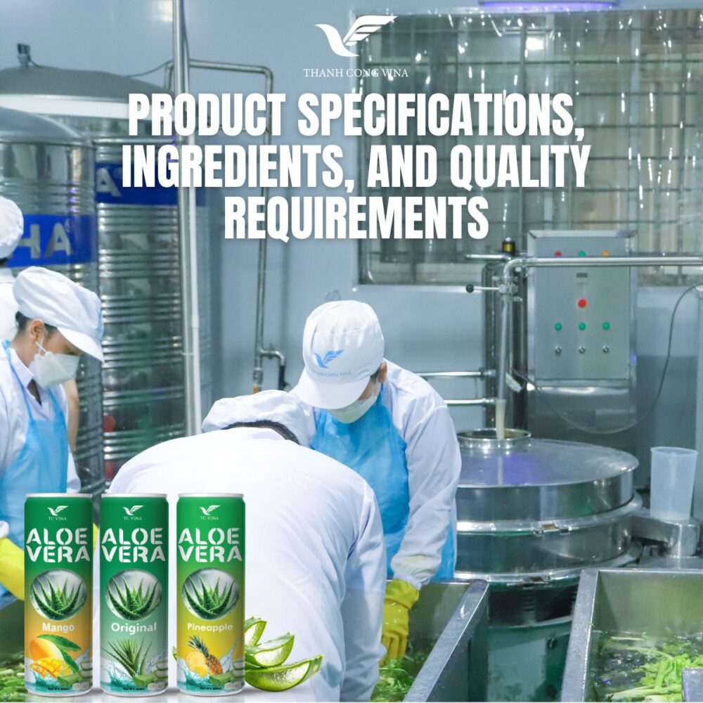 Product Specifications, Ingredients, and Quality Requirements