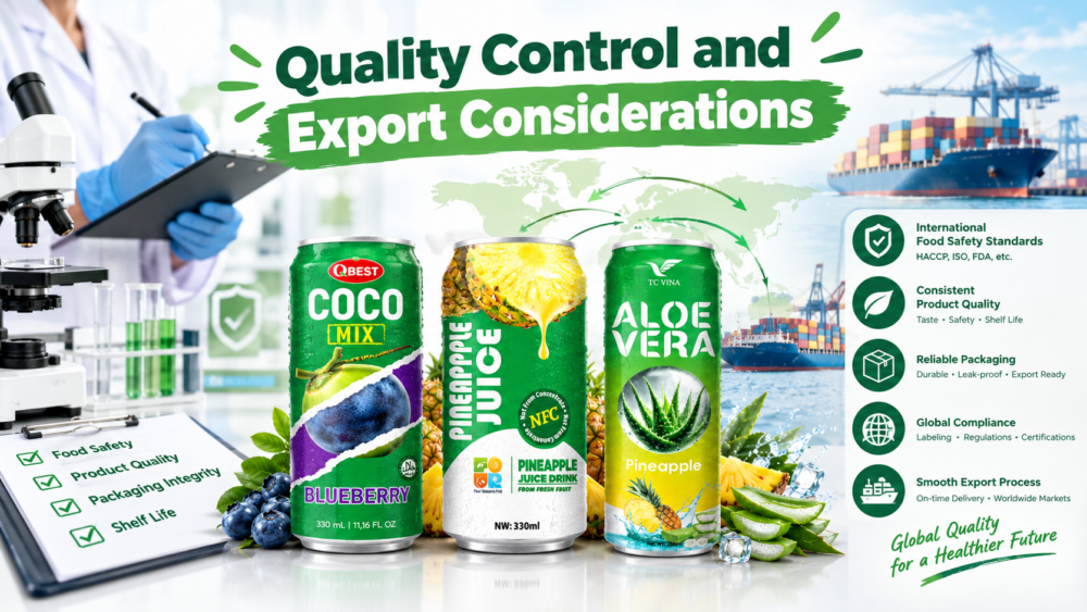 Quality Control and Export Considerations