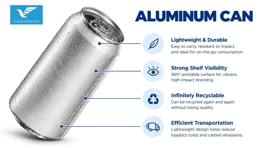 Six Business Advantages of Aluminum Beverage Cans