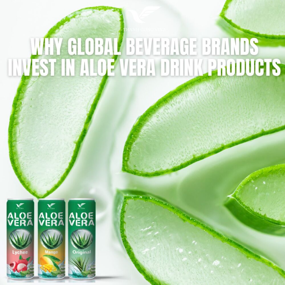 Why Global Beverage Brands Invest in Aloe Vera Drink Products