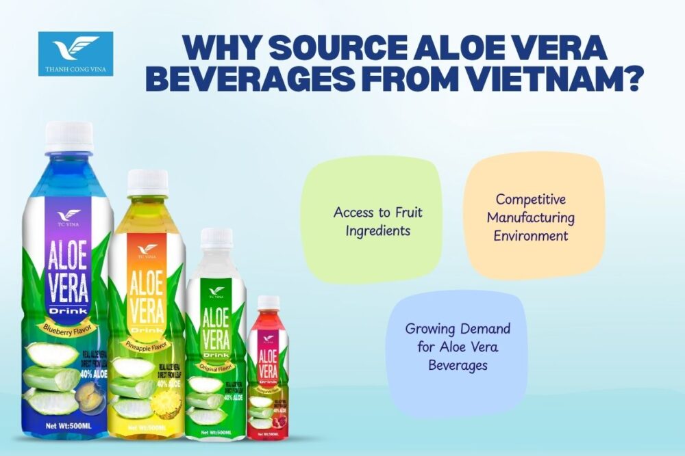 Why Source Aloe Vera Beverages from Vietnam?